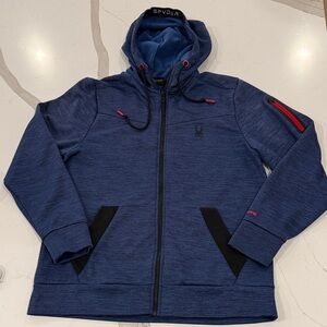 Spyder Blue and Black Lightweight Jacket
